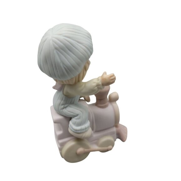 Ensco Prescious Moments All Aboard Birthday Club 1992 4.25" B0007 Indonesia - Picture 2 of 8